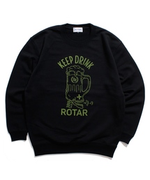 ROTAR（ローター）の「KEEP DRINK SWEAT スウェット トレーナー（スウェット）」