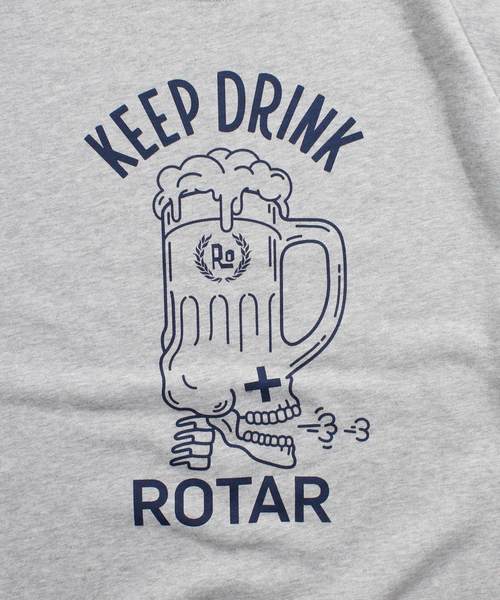 ROTAR(ローター)の「KEEP DRINK SWEAT スウェット トレーナー(スウェット・メンズ・ミックスグレー/ブラック/グリーン・SMALL/X-LARGE/LARGE/MEDIUM)」の5枚目の写真