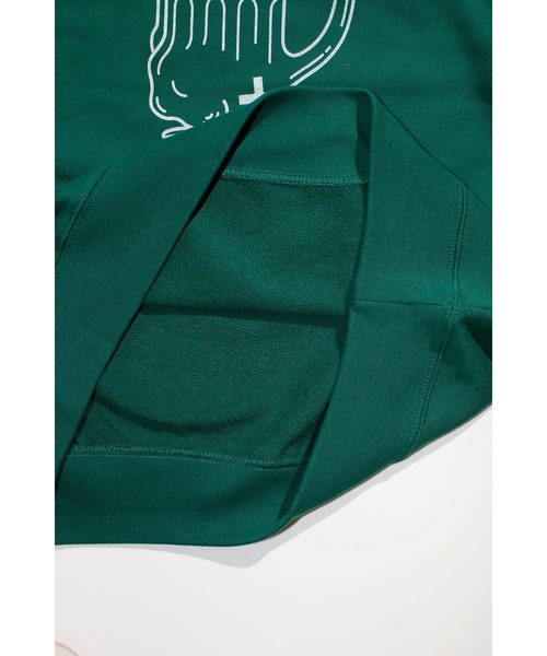ROTAR(ローター)の「KEEP DRINK SWEAT スウェット トレーナー(スウェット・メンズ・ミックスグレー/ブラック/グリーン・SMALL/X-LARGE/LARGE/MEDIUM)」の8枚目の写真