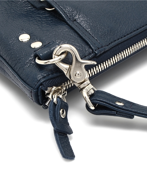 PORTER（ポーター）の「PORTER RAMBLER SHOULDER BAG ヨコ <B印 YOSHIDA SELECT>（ショルダーバッグ・メンズ・ブラック/グリーン/ブルー/ホワイト・ONE SIZE）」の10枚目の写真