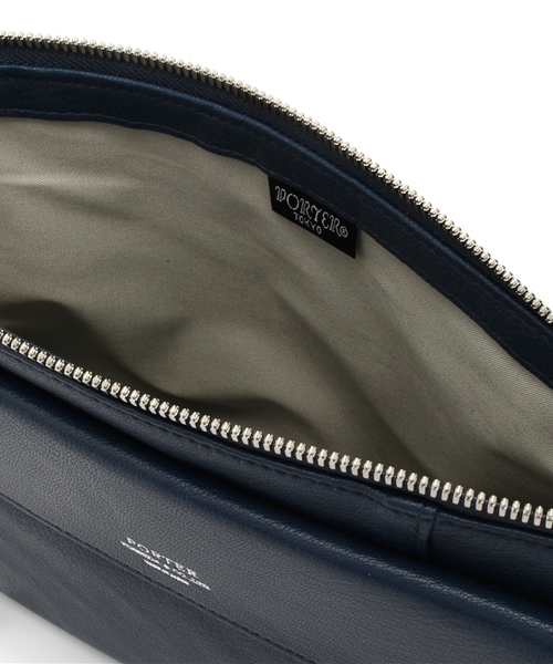 PORTER（ポーター）の「PORTER RAMBLER SHOULDER BAG ヨコ <B印 YOSHIDA SELECT>（ショルダーバッグ・メンズ・ブラック/グリーン/ブルー/ホワイト・ONE SIZE）」の13枚目の写真