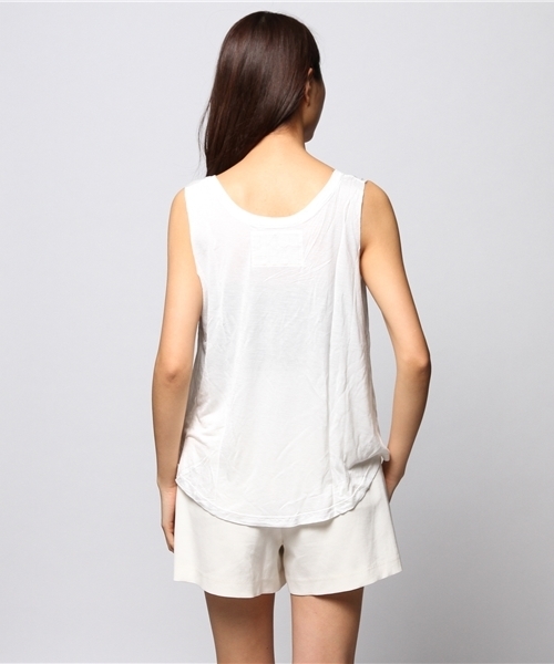 ROSE BUD(ローズバッド)の「(FONT LAB)XTK7000 SUNDAY FUNDAY TANK TOP(タンクトップ・レディース・アイボリー/ベージュ系その他・SMALL)」の8枚目の写真