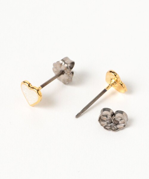 Ray BEAMS(レイビームス)の「プチ エポハート ピアス(ピアス(両耳用)・レディース・ピンク/レッド系その他/ホワイト/レッド/ブルー/ブラック/ゴールド/パープル/ブルー系その他2/オフホワイト/イエロー・ONE SIZE)」の22枚目の写真