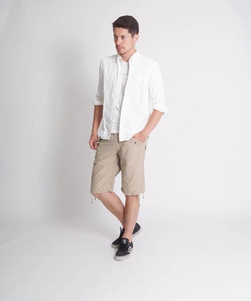 goa（ゴア）の「バックツイルバイオM-65ショーツ（カーゴパンツ・メンズ・モカ/ベージュ/カーキ・1/2）」の3枚目の写真