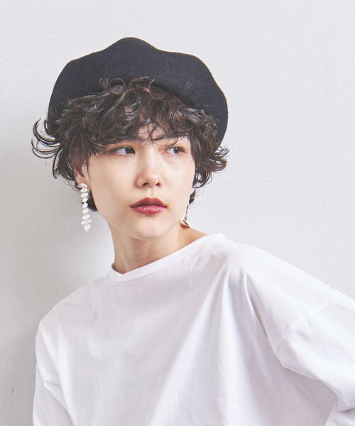UNITED ARROWS(ユナイテッドアローズ)の「UBSC FELT ベレー帽◆(ハンチング/ベレー帽・レディース・ベージュ/グレー/ブラック・FREE)」の9枚目の写真