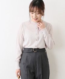 ALBA クルーネックカーディガン◆