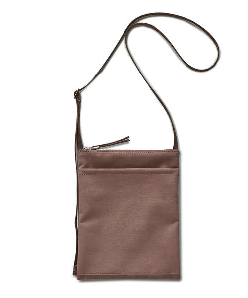 BEAUTY&YOUTH UNITED ARROWS(ビューティーアンドユースユナイテッドアローズ)の「BY ライトファブリック ミニ ショルダーバッグ ◇(ショルダーバッグ・メンズ・パープル/ベージュ/その他1/ブラック/シルバー・FREE)」の3枚目の写真