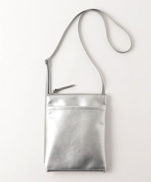 BEAUTY&YOUTH UNITED ARROWS(ビューティーアンドユースユナイテッドアローズ)の「BY ライトファブリック ミニ ショルダーバッグ ◇(ショルダーバッグ・メンズ・パープル/ベージュ/その他1/ブラック/シルバー・FREE)」の4枚目の写真