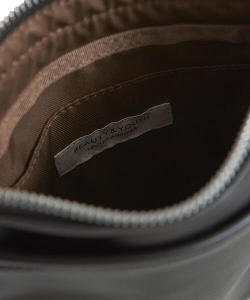 BEAUTY&YOUTH UNITED ARROWS(ビューティーアンドユースユナイテッドアローズ)の「BY ライトファブリック ミニ ショルダーバッグ ◇(ショルダーバッグ・メンズ・パープル/ベージュ/その他1/ブラック/シルバー・FREE)」の17枚目の写真