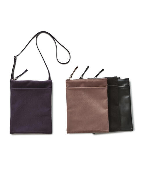 BEAUTY&YOUTH UNITED ARROWS(ビューティーアンドユースユナイテッドアローズ)の「BY ライトファブリック ミニ ショルダーバッグ ◇(ショルダーバッグ・メンズ・パープル/ベージュ/その他1/ブラック/シルバー・FREE)」の16枚目の写真