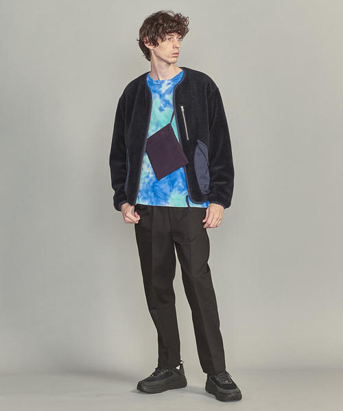 BEAUTY&YOUTH UNITED ARROWS(ビューティーアンドユースユナイテッドアローズ)の「BY ライトファブリック ミニ ショルダーバッグ ◇(ショルダーバッグ・メンズ・パープル/ベージュ/その他1/ブラック/シルバー・FREE)」の9枚目の写真