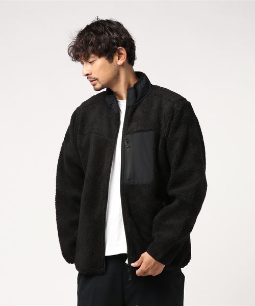 VIBGYOR(ヴィブジョー)の「VIBGYOR Select/ スタンドネックフルZIP(MAP)(ブルゾン・メンズ・ブラック/ベージュ/グレー/カーキ/アイボリー/ホワイト系その他・MEDIUM/LARGE/X-LARGE)」の3枚目の写真