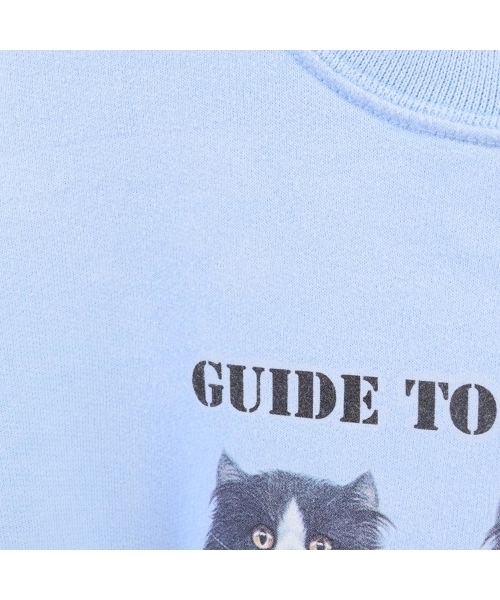 ブランド古着】アニマルプリントスウェット トレーナー（スウェット