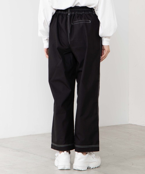 WEGO（ウィゴー）の「WEGO/チノタックストレートワイドパンツ（チノパンツ・レディース・ライトブラウン/カーキ/ベージュ/ブラック・MEDIUM/SMALL/X-SMALL/LARGE）」の13枚目の写真