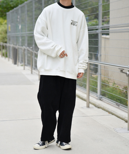 kutir(クティール)の「バックプリントウラキモウスウェット(Tシャツ/カットソー・メンズ・ホワイト/ブラック/ダークブラウン・MEDIUM/LARGE)」の6枚目の写真