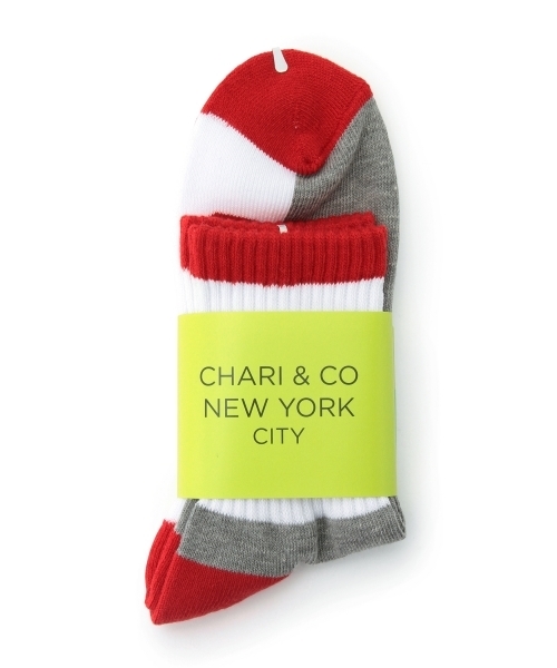 CHARI&CO（チャリアンドコー）の「CHARI&CO NYC / M ソックス JFK（ソックス/靴下・メンズ・ホワイト/グレー/ネイビー・ONE SIZE）」の13枚目の写真
