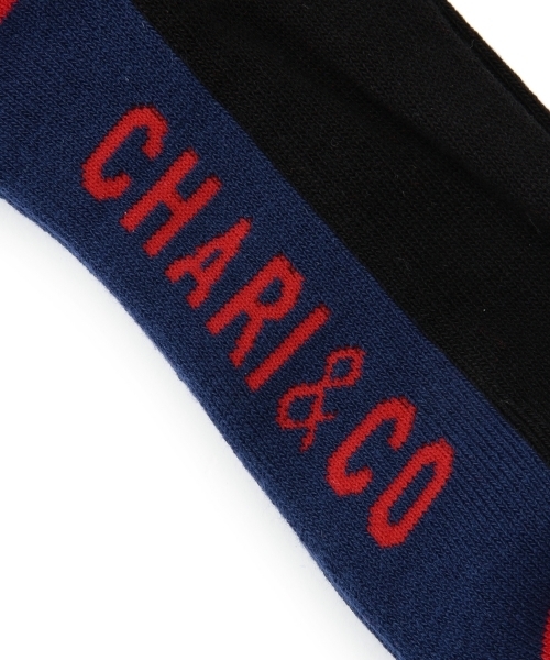 CHARI&CO（チャリアンドコー）の「CHARI&CO NYC / M ソックス JFK（ソックス/靴下・メンズ・ホワイト/グレー/ネイビー・ONE SIZE）」の12枚目の写真
