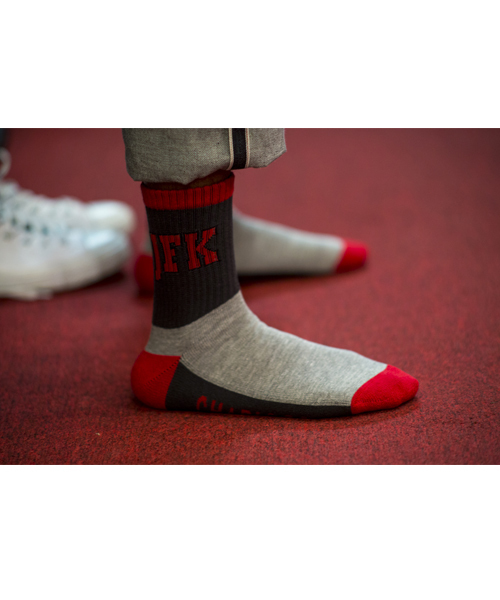 CHARI&CO（チャリアンドコー）の「CHARI&CO NYC / M ソックス JFK（ソックス/靴下・メンズ・ホワイト/グレー/ネイビー・ONE SIZE）」の21枚目の写真