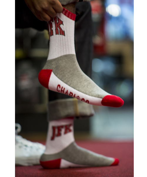 CHARI&CO（チャリアンドコー）の「CHARI&CO NYC / M ソックス JFK（ソックス/靴下・メンズ・ホワイト/グレー/ネイビー・ONE SIZE）」の20枚目の写真