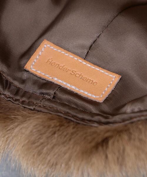 Hender Scheme(エンダースキーマ)の「<Hender Scheme>FUR PILOT CAP/キャップ ◆(キャップ・レディース・ホワイト/レッド/ブラウン/ブラック・FREE)」の5枚目の写真