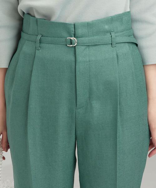【新品】今春新作！green label relaxing リネンライクジレ M green label relaxing ベスト ジレ リネンライク -マシン