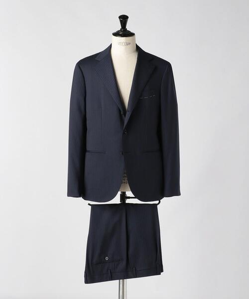 UNITED ARROWS スーツセットアップ ピンストライプ チャコールグレー