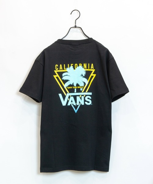 VANS(バンズ)の「VANS-FLV PALM TREE Tシャツ(Tシャツ/カットソー・メンズ・ホワイト/ブラック/ベージュ・M/L)」の3枚目の写真