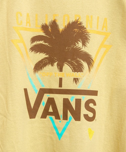 VANS(バンズ)の「VANS-FLV PALM TREE Tシャツ(Tシャツ/カットソー・メンズ・ホワイト/ブラック/ベージュ・M/L)」の16枚目の写真