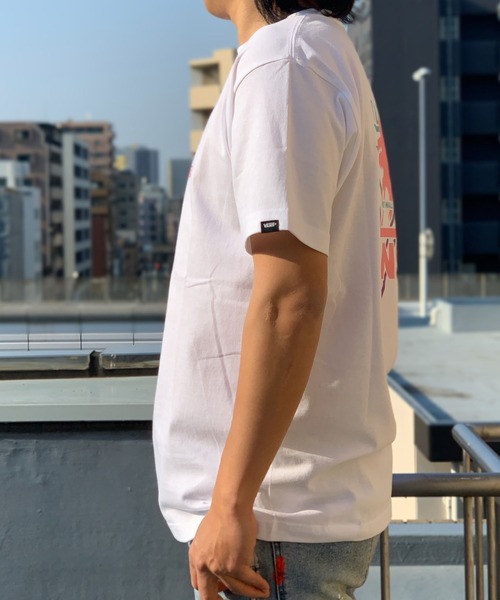 VANS(バンズ)の「VANS-FLV PALM TREE Tシャツ(Tシャツ/カットソー・メンズ・ホワイト/ブラック/ベージュ・M/L)」の19枚目の写真