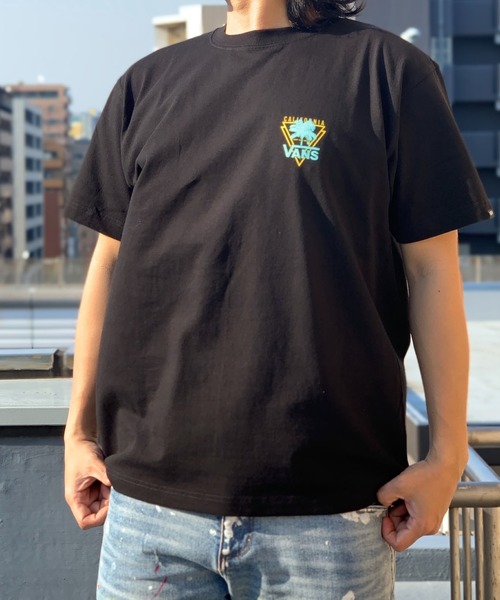 VANS(バンズ)の「VANS-FLV PALM TREE Tシャツ(Tシャツ/カットソー・メンズ・ホワイト/ブラック/ベージュ・M/L)」の9枚目の写真