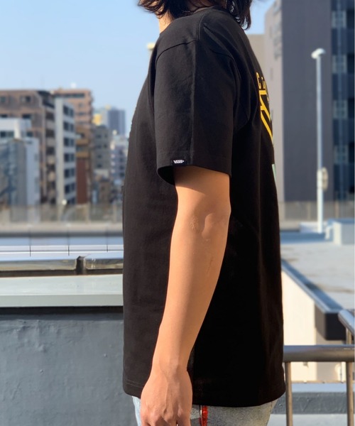 VANS(バンズ)の「VANS-FLV PALM TREE Tシャツ(Tシャツ/カットソー・メンズ・ホワイト/ブラック/ベージュ・M/L)」の7枚目の写真