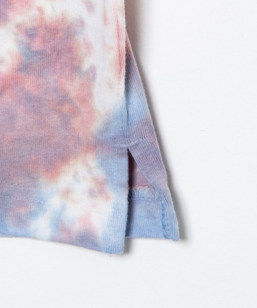 WEGO（ウィゴー）の「WEGO/タイダイビッグ半袖Tシャツ（Tシャツ/カットソー・メンズ・パープル/ピンク・MEDIUM/LARGE）」の12枚目の写真