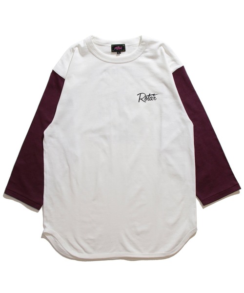 ROTAR（ローター）の「WORK is OVER BB Tee バックプリント（Tシャツ/カットソー・メンズ・スミクロ/ホワイト×レッド/ホワイト系その他・X-LARGE/SMALL/LARGE/MEDIUM）」の4枚目の写真