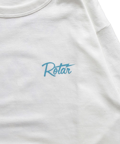 ROTAR（ローター）の「WORK is OVER BB Tee バックプリント（Tシャツ/カットソー・メンズ・スミクロ/ホワイト×レッド/ホワイト系その他・X-LARGE/SMALL/LARGE/MEDIUM）」の6枚目の写真