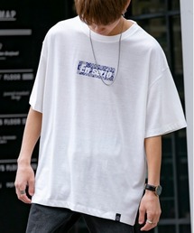 JAPANクラフト BOXロゴ ビッグシルエット Tシャツ