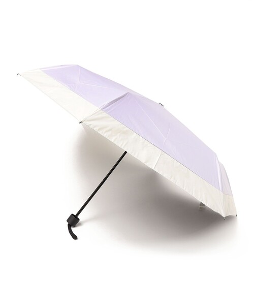SHIPS（シップス）の「〈UVカット〉プロテクトアンブレラ（折りたたみ傘・レディース・ライトブルー/ブラック/オフホワイト/ナチュラル/ラベンダー/ホワイト・ONE SIZE）」の6枚目の写真