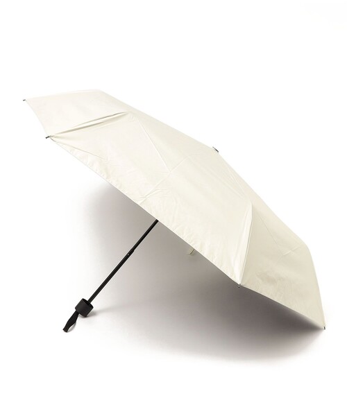 SHIPS（シップス）の「〈UVカット〉プロテクトアンブレラ（折りたたみ傘・レディース・ライトブルー/ブラック/オフホワイト/ナチュラル/ラベンダー/ホワイト・ONE SIZE）」の2枚目の写真