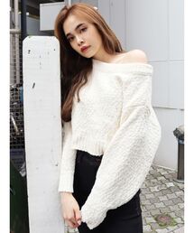 EMODA | バルキーマットモールニット(ニット/セーター)