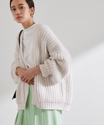 ADAM ET ROPE' | ハンドライクニットカーディガン(カーディガン/ボレロ)