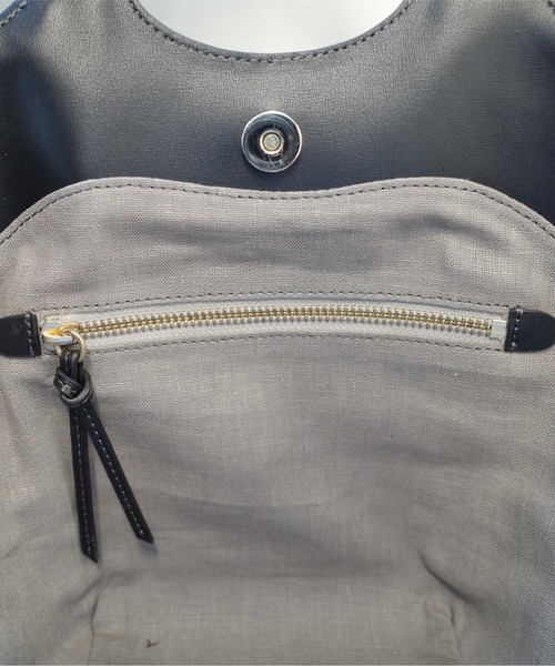 DouDou（ドゥドゥ）の「オーバルハンドルバッグ（ハンドバッグ・レディース・ブラック/ブラウン・FREE）」の8枚目の写真