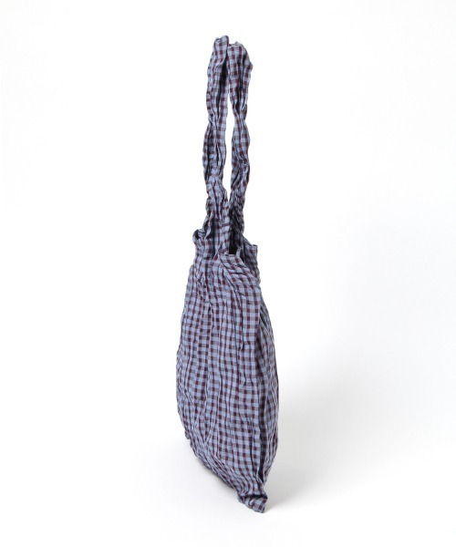 LOWRYS FARM(ローリーズファーム)の「ワッシャープリーツトートBAG 928883(エコバッグ/サブバッグ・レディース・ブルー/グリーン/アイボリー・FREE)」の5枚目の写真