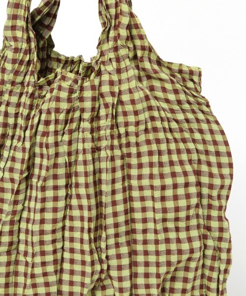 LOWRYS FARM(ローリーズファーム)の「ワッシャープリーツトートBAG 928883(エコバッグ/サブバッグ・レディース・ブルー/グリーン/アイボリー・FREE)」の10枚目の写真