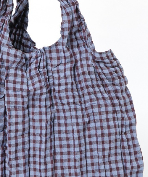 LOWRYS FARM(ローリーズファーム)の「ワッシャープリーツトートBAG 928883(エコバッグ/サブバッグ・レディース・ブルー/グリーン/アイボリー・FREE)」の11枚目の写真