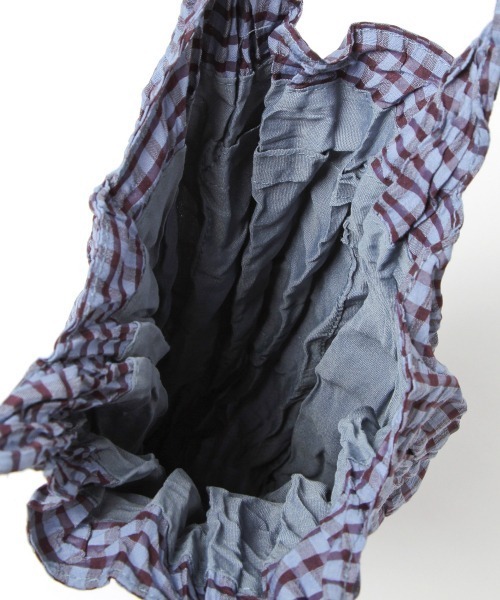 LOWRYS FARM(ローリーズファーム)の「ワッシャープリーツトートBAG 928883(エコバッグ/サブバッグ・レディース・ブルー/グリーン/アイボリー・FREE)」の14枚目の写真