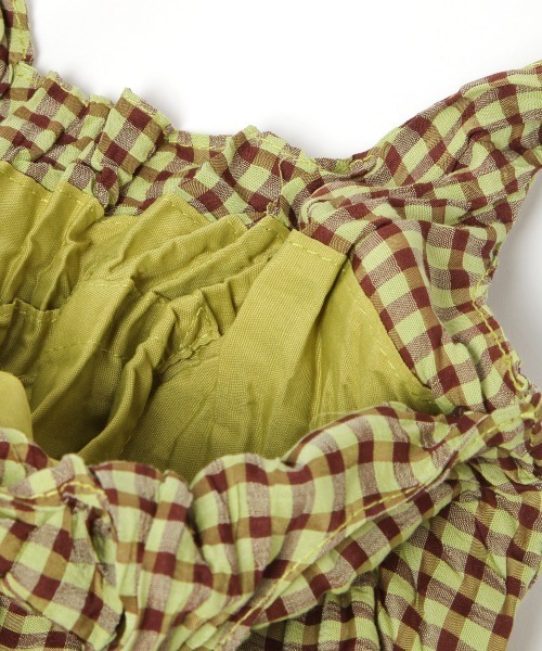 LOWRYS FARM(ローリーズファーム)の「ワッシャープリーツトートBAG 928883(エコバッグ/サブバッグ・レディース・ブルー/グリーン/アイボリー・FREE)」の17枚目の写真