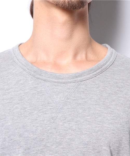 Lui's（ルイス）の「Lui's 裏パイルロングスリーブカットソー（Tシャツ/カットソー・メンズ・ブラック/グレー/ホワイト・SMALL/MEDIUM）」の7枚目の写真