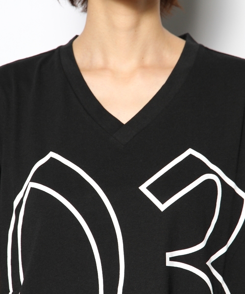 DANCE LB-03（ダンス エルビー・ゼロスリー）の「DOD　BIG　Tシャツ（Tシャツ/カットソー・レディース・ホワイト系/ブラック系・FREE）」の8枚目の写真
