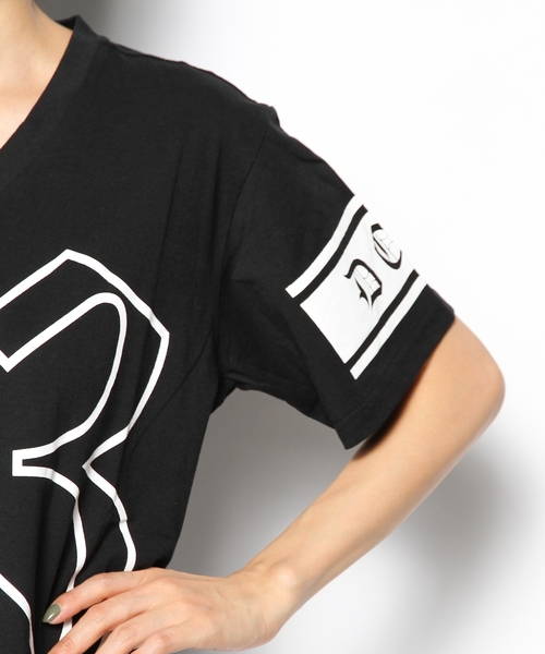 DANCE LB-03（ダンス エルビー・ゼロスリー）の「DOD　BIG　Tシャツ（Tシャツ/カットソー・レディース・ホワイト系/ブラック系・FREE）」の9枚目の写真