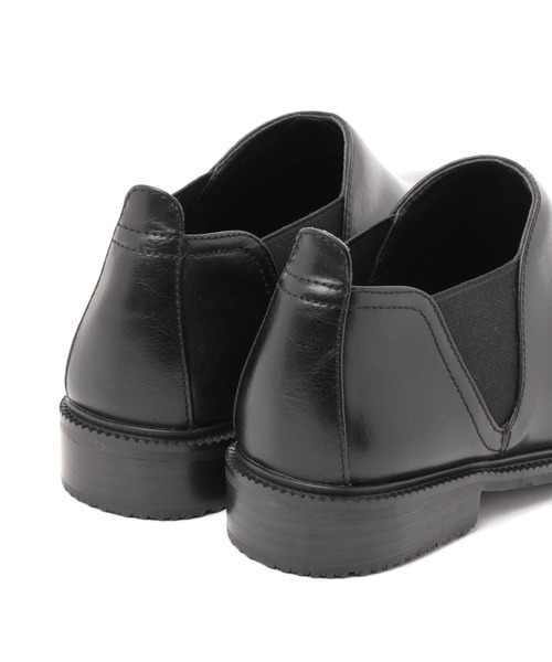 studio CLIP（スタディオクリップ）の「PUショートサイドゴアシューズ（その他シューズ・レディース・ブラック/ブラウン/キャメル・MEDIUM/LARGE）」の8枚目の写真