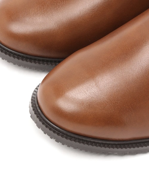 studio CLIP（スタディオクリップ）の「PUショートサイドゴアシューズ（その他シューズ・レディース・ブラック/ブラウン/キャメル・MEDIUM/LARGE）」の18枚目の写真